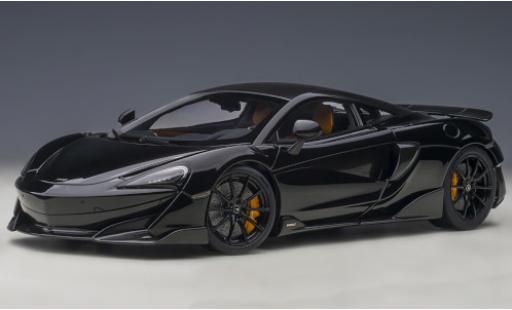Diecast model cars McLaren 600 Base LT black 2019 1/18 AUTOart