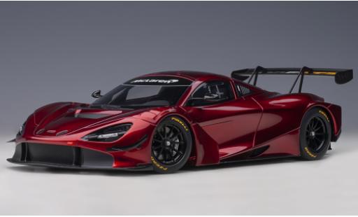 Diecast model cars McLaren 720 GT3 S metallic red 2019 1/18 AUTOart