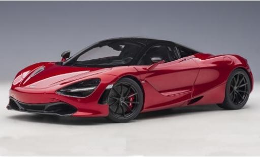 Diecast model cars McLaren 720 Base S metallic red 2017 1/18 AUTOart