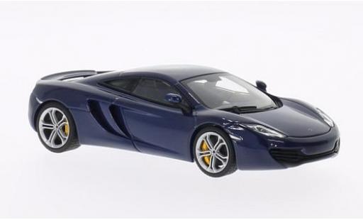 Diecast model cars McLaren MP4-12C Base metallic blue 2011 1/43 AUTOart