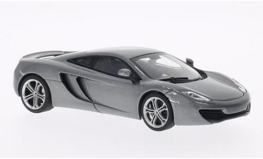 Diecast model cars McLaren MP4-12C Base metallic grey 2011 1/43 AUTOart