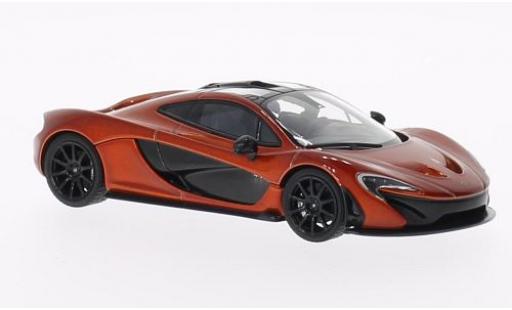 Diecast model cars McLaren P1 Base metallic orange 2011 1/43 AUTOart