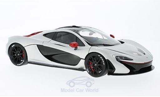 Diecast model cars McLaren P1 Base grey 2013 1/18 AUTOart