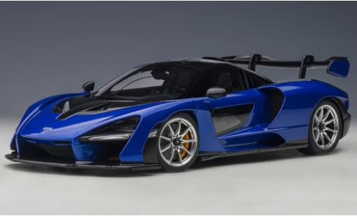 Diecast model cars McLaren Senna Base blue/black 2018 1/18 AUTOart