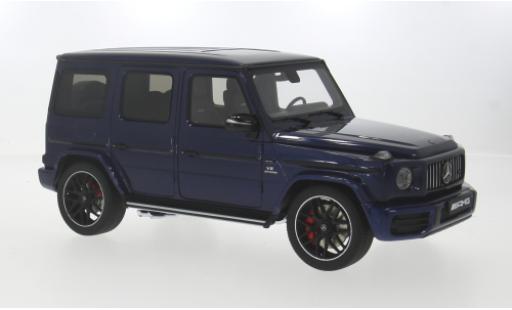 Diecast model cars Mercedes Classe G AMG G63 blue 2019 1/18 AUTOart
