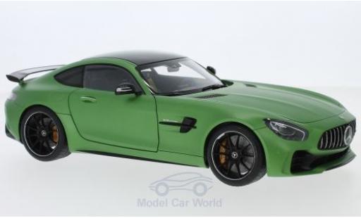 Diecast model cars Mercedes AMG GT GT R matt-green 2017 1/18 AUTOart