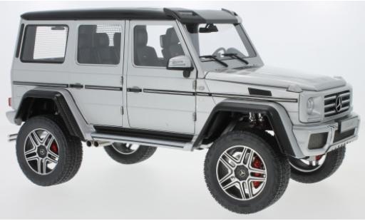 Diecast model cars Mercedes Classe G Base G500 4x4 grey 2016 1/18 AUTOart