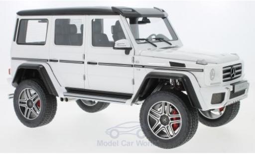 Diecast model cars Mercedes Classe G Base G500 4x4 white 2016 1/18 AUTOart