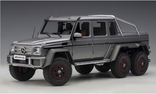 Diecast model cars Mercedes 6 6x6 G63 AMG matt-grey 2013 1/18 AUTOart