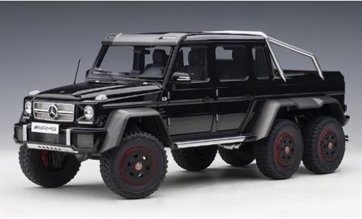 Diecast model cars Mercedes 6 6x6 G63 AMG black 2013 1/18 AUTOart