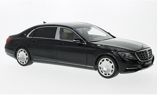 Diecast model cars Mercedes CLA Pullman Maybach Classe S (S600) (SWB) black 2015 1/18 AUTOart