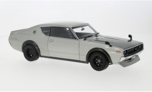 Diecast model cars Nissan Skyline 2000 GT-R (KPGC110) silver 1/18 AUTOart