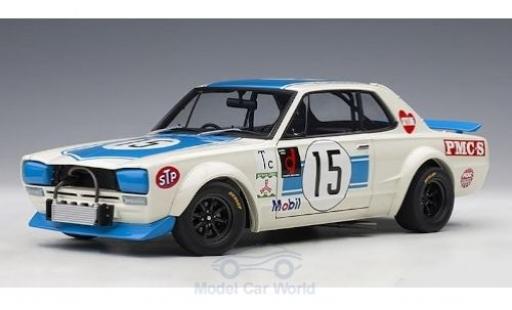 Diecast model cars Nissan Skyline 2000 GT-R (KPGC-10) RHD No.15 300 KM Fuji Speed Race 1972 K.Takahashi 1/18 AUTOart