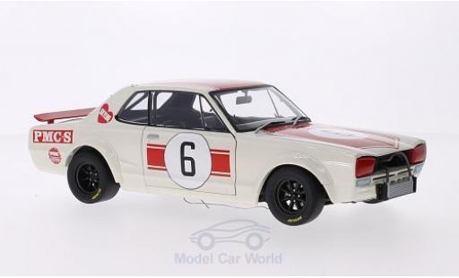 Diecast model cars Nissan Skyline 2000 GT-R (KPGC10) RHD No.6 GP Japan 1971 K.Takahashi 1/18 AUTOart