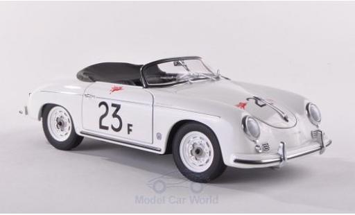 Diecast model cars Porsche 356 A A A Speedster white No.23 1955 James Dean 1/18 AUTOart
