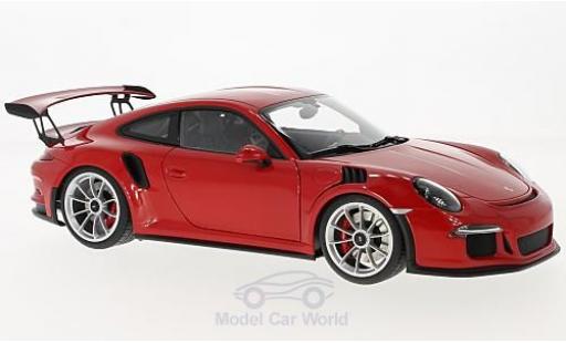 Diecast model cars Porsche 911 GT3 RS red 2016 1/18 AUTOart
