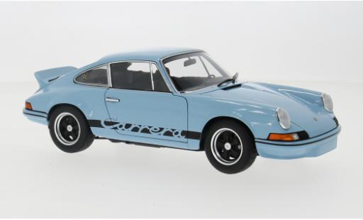 Diecast model cars Porsche 911 RS Carrera 2.7 blue/black 1/18 AUTOart