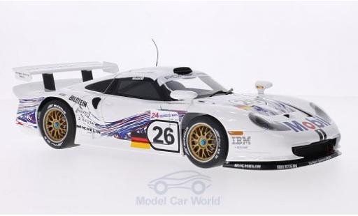 Diecast model cars Porsche 911 GT1 No.26 24h Le Mans 1997 E.Collard/R.Kelleners/Y.Dalmas 1/18 AUTOart