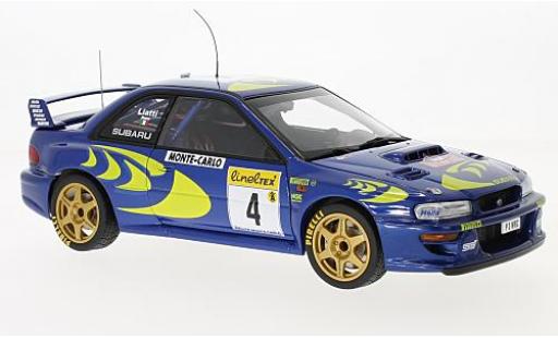 Diecast model cars Subaru Impreza WRC No.4 Rally Monte Carlo 1997 P.Liatti/F.Pons 1/18 AUTOart