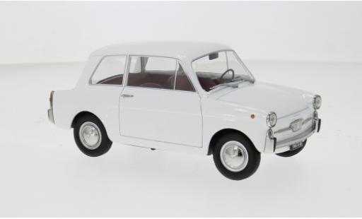 Diecast model cars Autobianchi Bianchina coupe F white 1962 1/18 Mitica