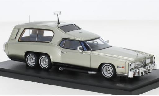 Diecast model cars Cadillac Eldorado concept Sbarro TAG Function Car metallise beige 1978 1/43 AutoCult
