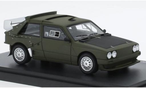 Diecast model cars Lancia Delta S4 Gruppo B Predotipo matt olive 1984 1/43 AutoCult