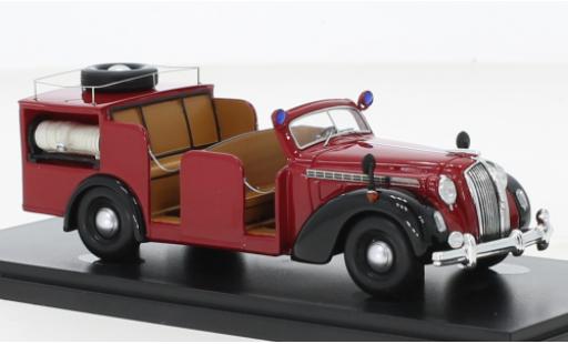 Diecast model cars Opel Admiral Vorkrieg pompiers 1938 1/43 AutoCult