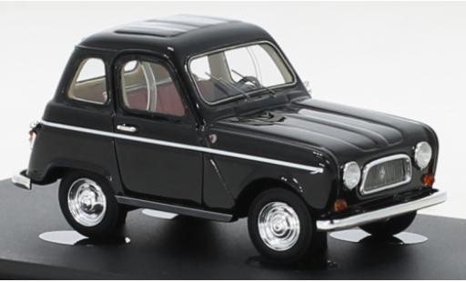 Diecast model cars Renault 4 Base Bertin black 1969 1/43 AutoCult