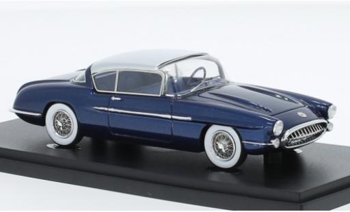 Diecast model cars Chevrolet Corvette concept Autocult/Avenue 43 Impala XP-101 metallise blue /d 1956 1/43 AutoCult