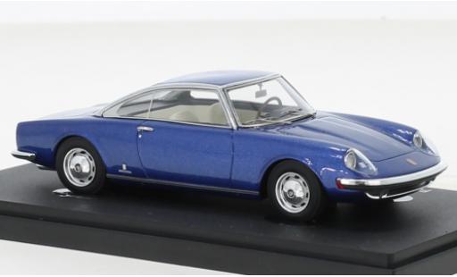 Diecast model cars Fiat 2300 Coupe Autocult/Avenue 43 S Speciale Pininfarina metallise blue 1964 1/43 AutoCult
