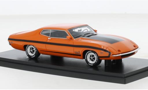 Diecast model cars Ford Torino Cobra Autocult/Avenue 43 King orange/black 1970 1/43 AutoCult