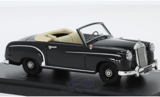 Diecast model cars Mercedes 180 Base Convertible A Prototyp black 1953 1/43 AutoCult