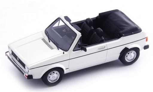 Diecast model cars Volkswagen Golf Cabriolet I Convertible Prototyp white 1976 1/43 AutoCult