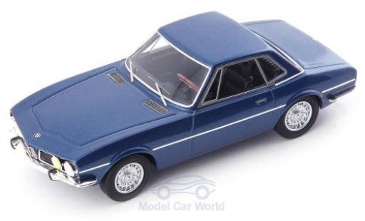 Diecast model cars Bmw 1600 paul bracq ti Coupe blue 1969 1/43 AutoCult