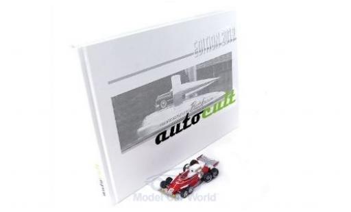 Diecast model cars Ferrari 312 T2 T8 No.11 1976 with Jahrbuch 2019 C.Regazzoni 1/43 AutoCult