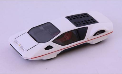 Diecast model cars Ferrari 512 Modulo S by Pininfarina white 1970 Salon Genf 1/43 AutoCult