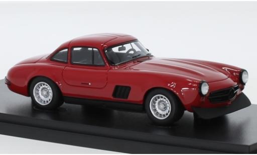 Diecast model cars Mercedes 300 Base SL (W198) AMG red 1974 K.F.Flick 1/43 AutoCult