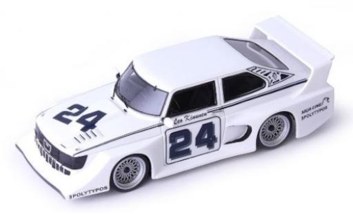 Diecast model cars Saab 900 Super Saloon Turbo No.24 Scandinavian Special Cup 1985 L.Kinnunen 1/43 AutoCult
