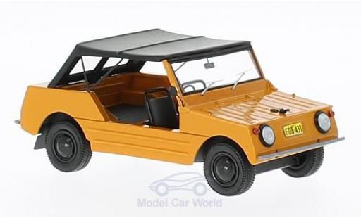 Diecast model cars Volkswagen Country Base Buggy orange/black RHD 1967 1/43 AutoCult