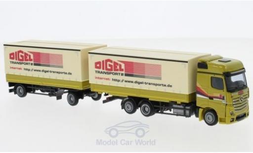 Diecast model cars Mercedes Actros Bigspace 2 Big. Digel WPrHZ 1/87 AWM