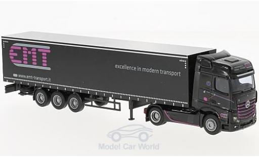 Diecast model cars Mercedes Actros Gigaspace 2 Giga. E M T Mega-G-KSZ 1/87 AWM