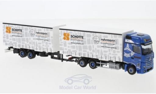 Diecast model cars Mercedes Actros Gigaspace 2 Konermann G-WkTaHZ 1/87 AWM