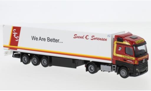 Diecast model cars Mercedes Actros Streamspace 2 Stream. Aerop. Svend S&Atilde;&para;rensen frais-KSZ 1/87 AWM
