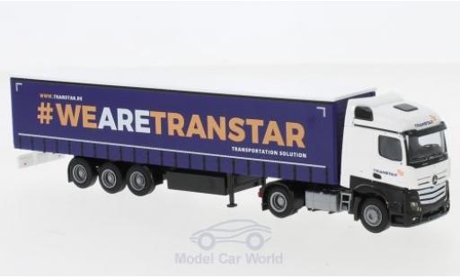 Diecast model cars Mercedes Actros Streamspace 2 Stream. / Aerop. Transtar G-KSZ 1/87 AWM