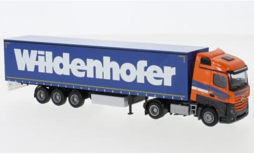 Diecast model cars Mercedes Actros Streamspace 2 Stream. Aerop. Wildenhofer G-KSZ 1/87 AWM