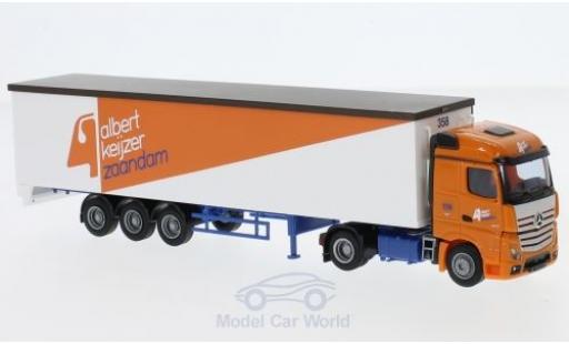 Diecast model cars Mercedes Actros Streamspace 2 Stream. Albert Keijzer Schubb.-SZ 1/87 AWM