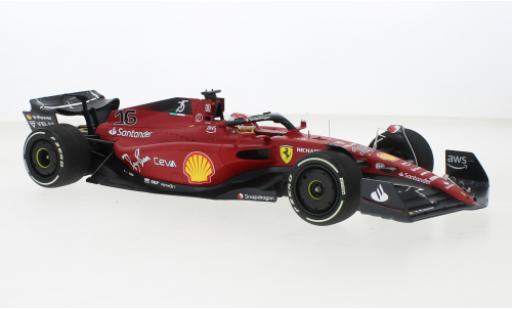 Diecast model cars Ferrari F1 F1-75 -75 No.16 Scuderia formula 1 GP Australien 2022 1/18 BBR Models