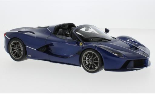 Diecast model cars Ferrari LaFerrari Aperta La blue 1/18 BBR Models