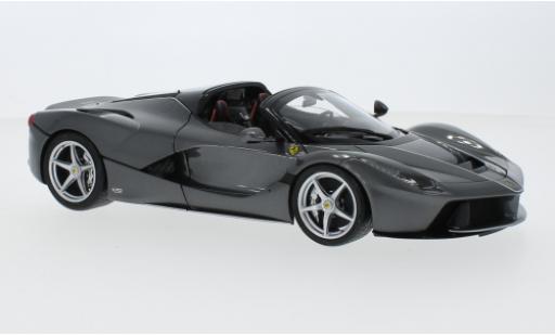 Diecast model cars Ferrari LaFerrari Aperta La metallise grey 1/18 BBR Models
