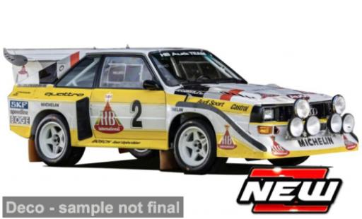 Diecast model cars Audi Sport Quattro s1 e2 Bburago Sport quattro 1985 #2 1/43 Burago